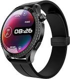 Noise Origin Smart Watch Smoothest UI Experience New Nebula UI & EN 1 Processor, 1.46 ApexVision AMOLED Display, Stainless Steel, Contour Cut Design, Fitness Age, Fast Charging Midnight Black