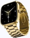 Noise Quad Call 1.81 Inch Display, Bluetooth Calling Smart Watch, AI Voice Assistance, 160+Hrs Battery Life, Metallic Build, In Built Games, 100 Sports Modes, 100+ Watch Faces Elite Gold