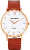 Nucleus Analog White Dial Unisex's Watch LRGWT