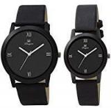 Om Designer Analogue Black Dial Men & Women Couple Watch OM Unisex BL 11