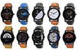 OM DESIGNER Analogue Multicolour Dial Men's Watch O 6 7 8 9 12 30 29 22 24 26 Pack Of 10