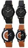 Om Designer Pack Of 2 Couple Watch For Men & Women Combo Of 2 Mi 41785