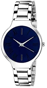 Analog Multicolor Dial Girl's and Women's Watch 600 Blue