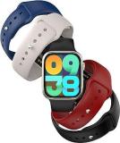 Pebble Cosmos Hues 1.96 4.9cm Infinite HD Display, 4 Straps Included in Box, Rotating Crown, BT Calling, AI Voice Assistance, 24x7 Health Monitoring, Multiple Watch Faces and Sports Modes