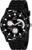 PIRASO Black Dial With Designer Black Mesh Band Watch For Men Boys