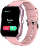 PTron pTron Force X11 Bluetooth Calling Smartwatch with 1.7 inch Full Touch Color Display, Real 24/7 Heart Rate Tracking, Multiple Watch Faces, 7Days Runtime, Health/Fitness Trackers & IP68 Waterproof Pink