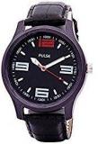 Pulse Analog Black Dial Men's Watch PL0307