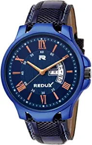 Redux Blue Dial Day and Date Functioning Men's Watch RWS0243S