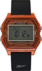 Reebok Nerd Digital Gray Dial Unisex's Watch RV VNE U9 PZIB BB