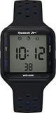 Reebok Square Elements Digital Gray Dial Unisex's Watch RV SQE U9 PBIB BL