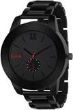 Relish Analogue Men's Watch Black Dial Black Colored Strap RE BB1085