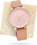 Rose Gold Dial Analog Watch For Women NR6206WL02