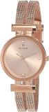 Rose Gold Dial Analog Watch For Women NR9942WM01