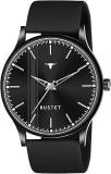 RUSTET Silicone Strap Analog Wrist Watch for Men Black/Blue/Red | LD BK054