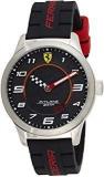 Scuderia Ferrari Pitlane Analog Black Dial Unisex's Watch 0870043