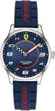 Scuderia Ferrari Pitlane Analog Blue Dial Unisex's Watch 0860015