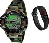 SELLORIA 2021 Military Army Shockproof Waterproof Sports Digital Multicolour Dial Men's Watch