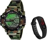 SELLORIA Digital Men's Watch Multicolour Strap