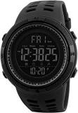 Shocknshop Outdoor Sports Digital Black Dial Mens Boys Watch Black, Back