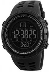 Shocknshop Outdoor Sports Digital Black Dial Mens Boys Watch Black, Back