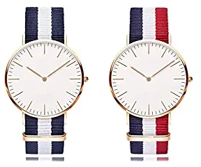 Analogue White Dial Combo Of 2 Women's & Girl's Watch SH 1001 2C G313 G314