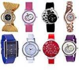 Shree Multicolor Analog Watch For Women And Girls Pack Of 8