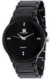 SHVAS Black Round Dial Analog Exclusive Unisex Watch KALIMA