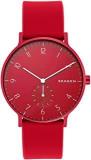 Skagen Aaren Kulor Analog Red Dial Unisex Adult Watch SKW6512T