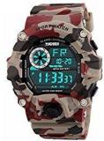 Skmei 1019 LED Sports Military Watch 50M Water Resistant