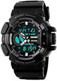 Skmei Analog Digital Black Dial Men's Watch 1117