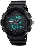 Skmei Analog Digital Black Dial Men's Watch 1189 Black