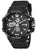 Skmei Analog Digital Black Dial Men's Watch 990BLK