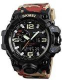 SKMEI Analog Digital Black Dial Men's Watch