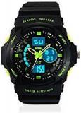 SKMEI Analog Digital Gold Dial Men's Watch AD0955 BK GREEN