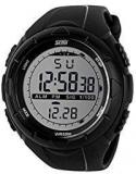 SKMEI Analog Digital Green Dial Men's Watch DG1025 GENT SIZE BLK