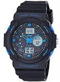 Skmei Analog Digital Multi Colour Dial Unisex Watch 0955BBBL