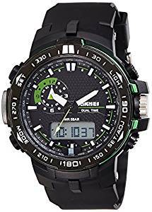 Skmei Analog Digital Multi Colour Dial Unisex Watch 1081BBGR