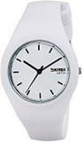 Skmei Analog White Dial Unisex Watch 9068WW