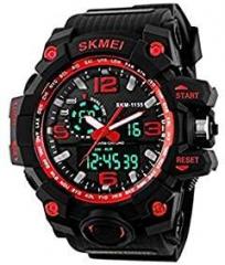 SKMEI Analogue Men's Watch Black Dial Black Colored Strap