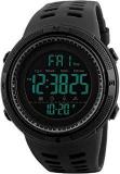 SKMEI Black Dial Black Digital Dial Men's And Boy's Watch