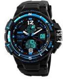 SKMEI Blue Analog Digital Men's And Boy's Multifunction Sport Wrist Watch 1148 Blue