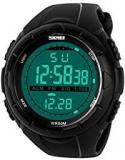 Skmei Digital Black Dial Men's & Boy's Watch Skm 1025 Black 01