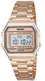 Skmei Digital Gold Dial Unisex Watch 1123GG