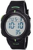 Skmei Digital Multi Colour Dial Unisex Watch 1068BBGR