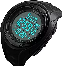 Skmei Multifunction 5ATM Waterproof Digital Unisex Sports Watch