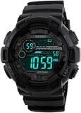 SKMEI Multifunction Chronograph Digital Sports Watch For Men Black