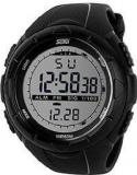 Skmei Sports Digital Black Dial Watch Men's And Boy's Watch 1025BLK