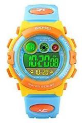 SKMEI Waterproof Sport Children Watch Cute Kid LED Digital Watch with Multifunctions