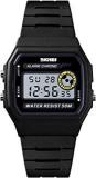 SKMEI Wrist Watch For Unisex, Digital Sports Waterproof Watch Chronograph Alarm Backlight 1413