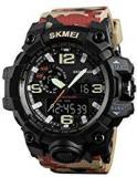 SkmeiNova Skmei Analog Digital Black And White Dial Men's Watch